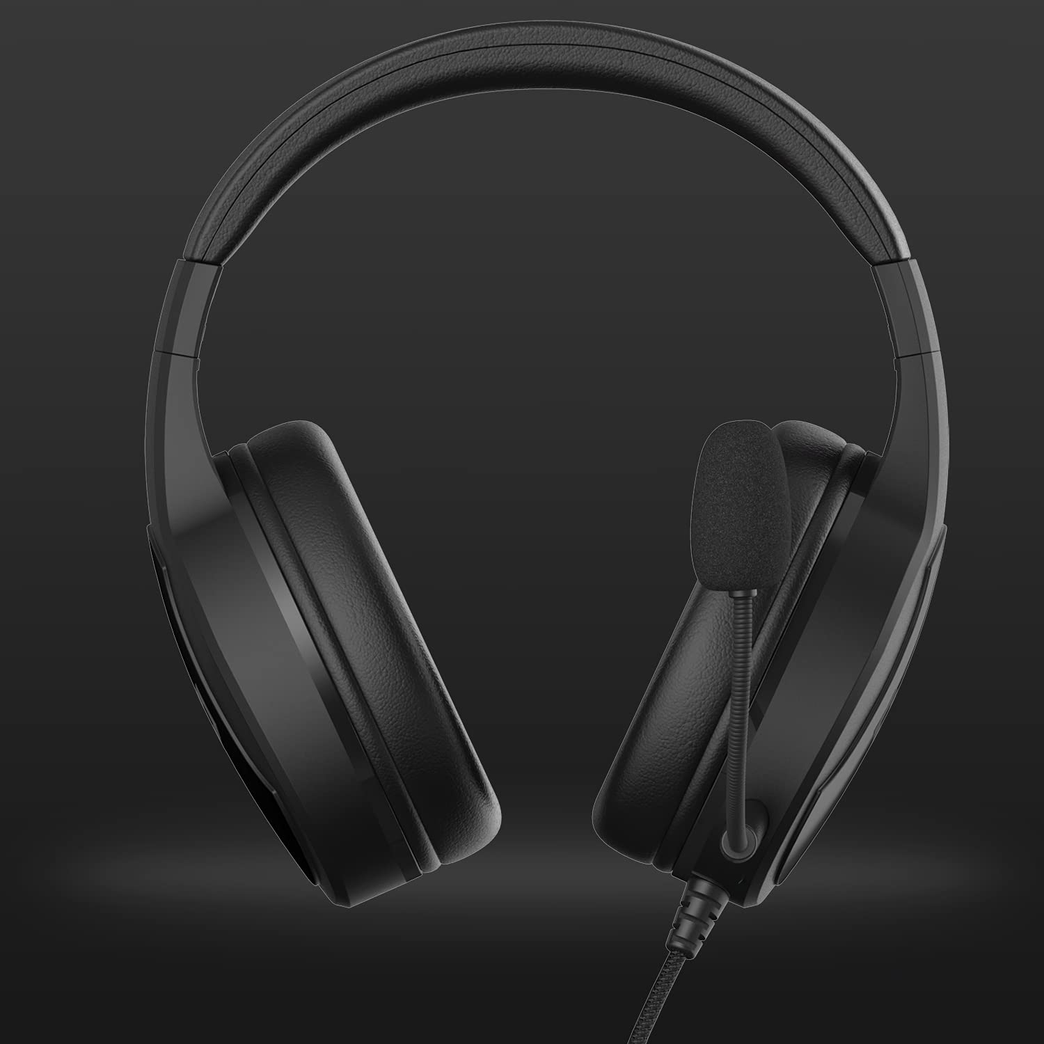 Lioncast® LX25 Gaming Headset mit abnehmbaren Mikrofon [Stereo Sound]- Gaming Kopfhörer für Playstation 5 PS5/PS4/XBox/Nintendo Switch/PC/Mac - Kabel AUX/Klinke - Gamer Headset - Smartphone Kopfhörer