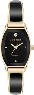 Anne Klein Women's Genuine Diamond Dial Bangle Watch