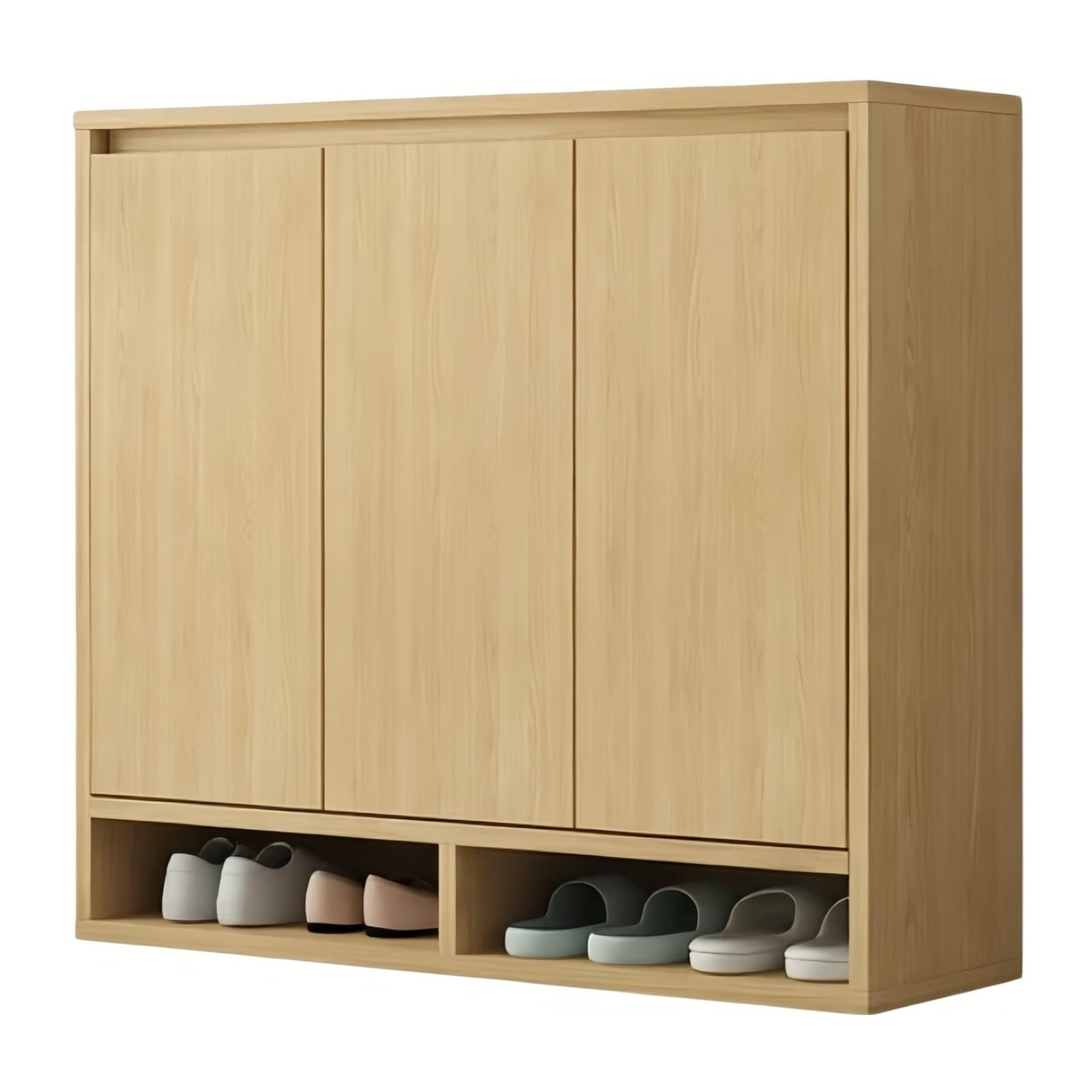 XUJUAN-0227 Shoe Cabinet Shoe Cabinet Household Doorway Entrance Entryway Balcony Rack Storage(Medium)