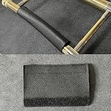 BildeeMait PU Leder Posaune Trompete Handschutz Kissen Schutz Hals Abdeckung Tenor Bass Posaune Ventilschutz mit Befestigungsband