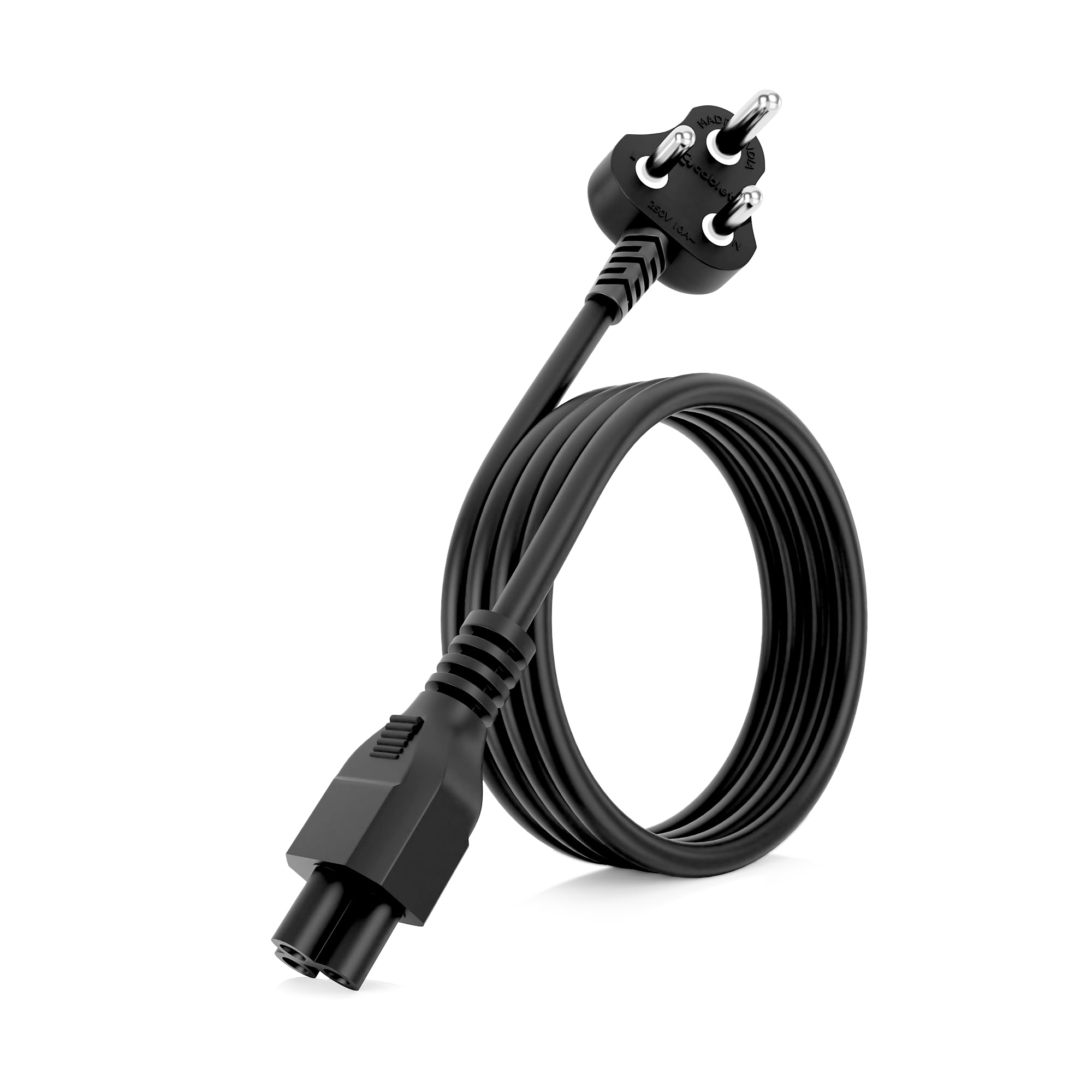 Cablet 1.5M Black 3 Pin Laptop Power Cable with 18 AWG & 700W Heavy Duty Universal Power Cable Replacement for Charger Adapter Power Cord for Laptop-image-37