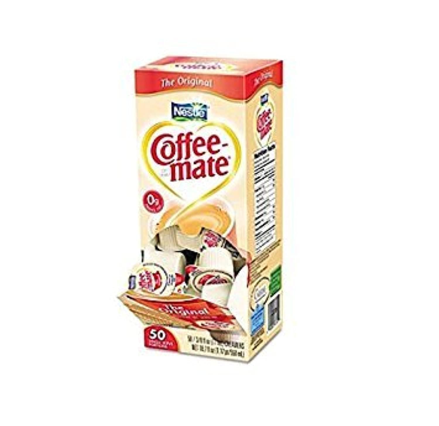 Coffee-mate Liquid Creamer Original 3-pack;50 Count Each.