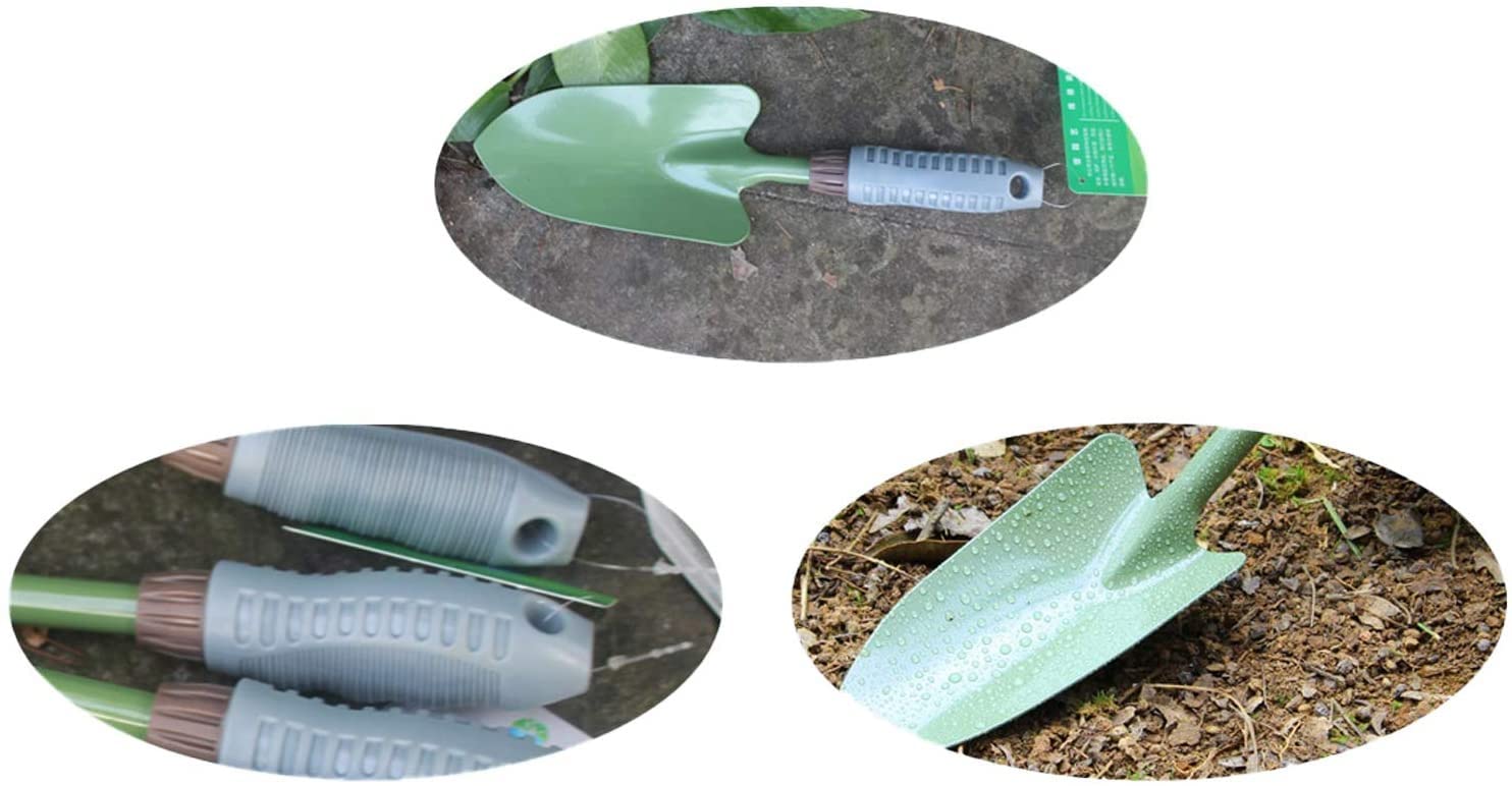 Garden Tool Set 5 Pcs Heavy Duty Gardening Hand Tool Set Heavy Duty Supplies Garden Tool Kit with PVC Handle for Gardeners Gardening Enthusiasts