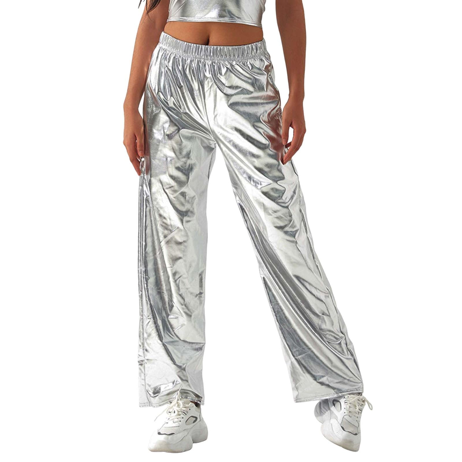 Glitterbroek voor dames, vrije tijd, high street design