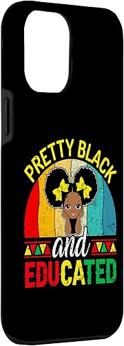 Miniatura 3 de iPhone 13 Pro Max Pretty Black And Educated African Pride Black History Month Case