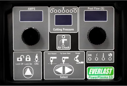 PowerPlasma 52i 50Amp Plasma Cutter, CNC Compatible, High-Performance Cutting for Metal, 220V, Professional Quality