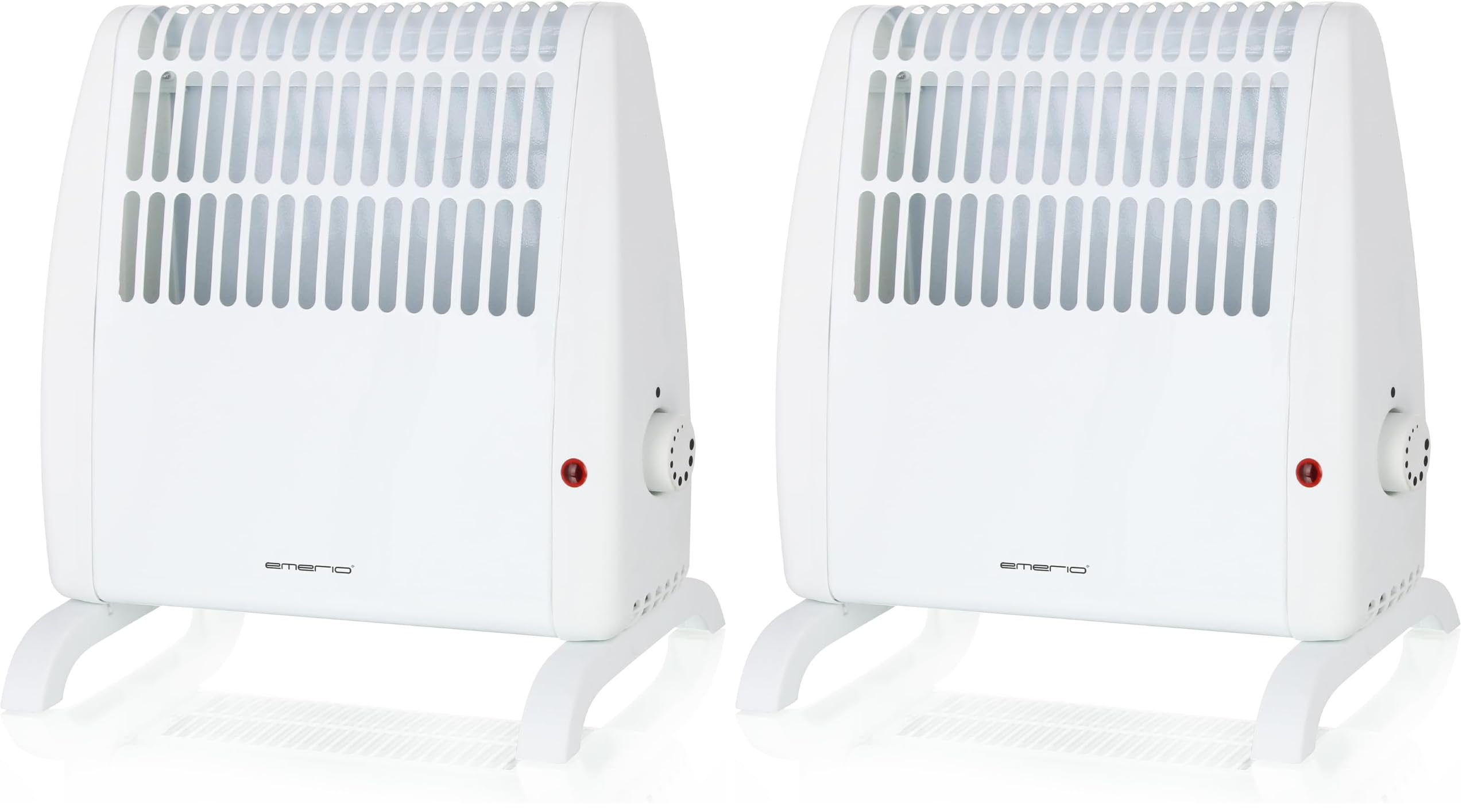 EMERIO Frostwächter | 500W Heizleistung | elektrische Heizung | Halt Räume frostfrei | regelbarer Thermostat | Frostschutzfunktion | Überhitzungsschutz | große Standfüße + Wandhalterung | FG-117320