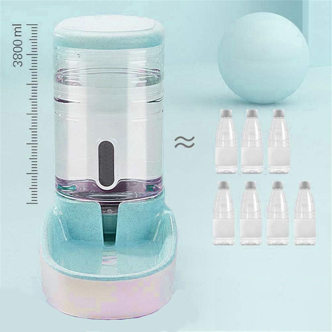 Fontana Acqua 3L Per Gatti E Cani – Erogatore Automatico A Gravità, Facile Da Pulire