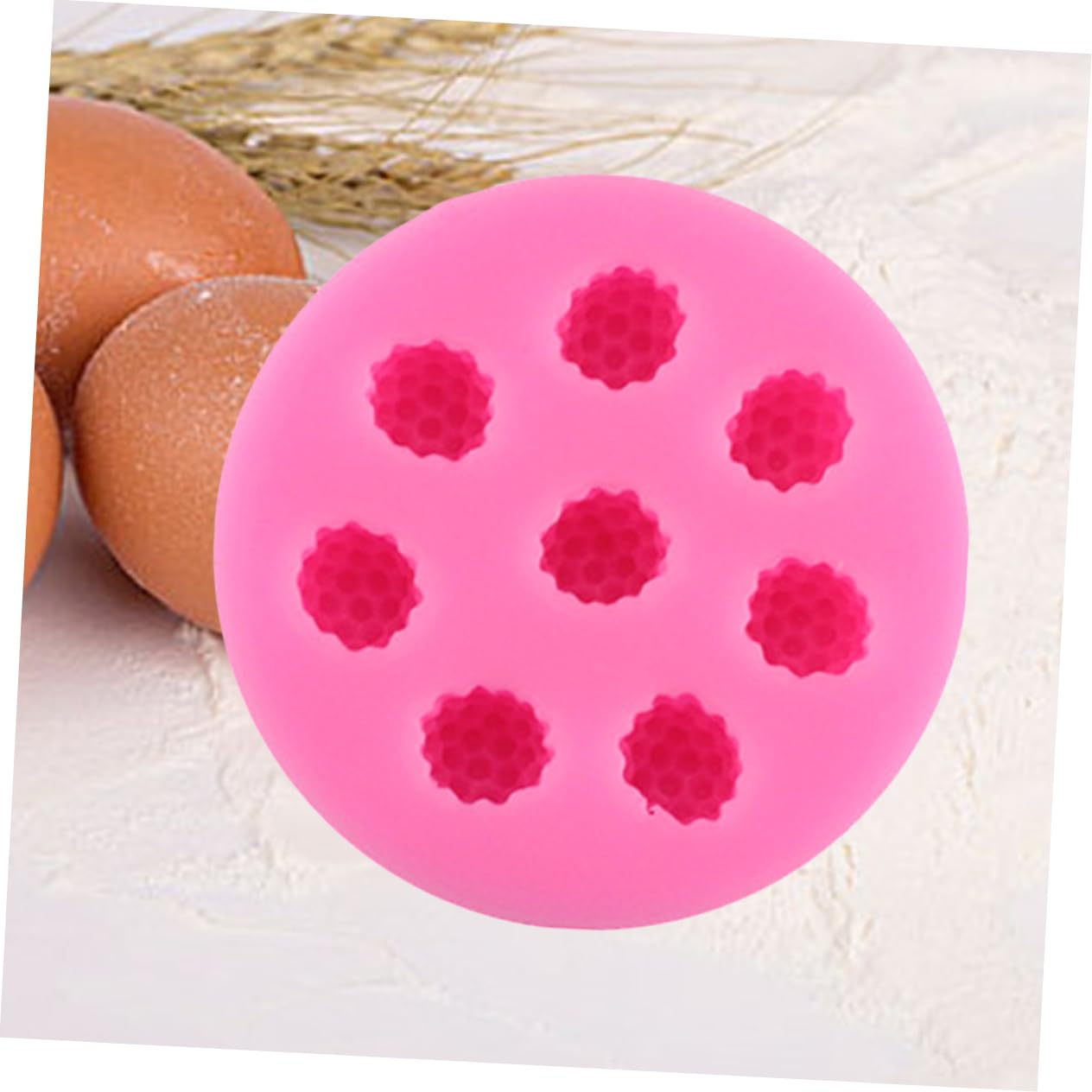 Alipis 2 Pièces outil de décoration de gâteau moules en silicone pour bougies chewing-gum moule a gateau s à gâteaux à panettone en silicone à fondant truquer mûres
