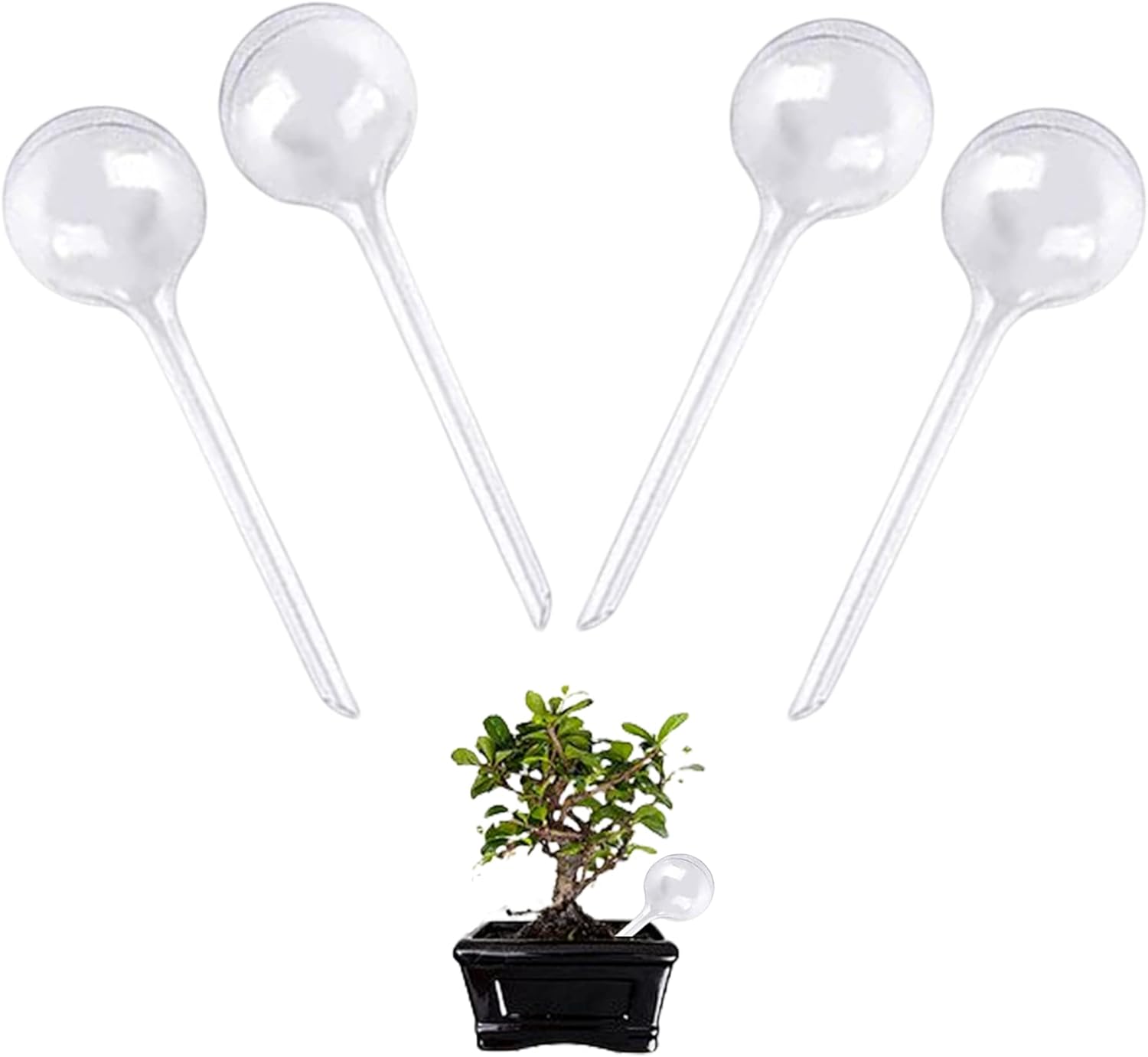 TogtherKings 4 Stück Große Pflanzen Gießkugeln,Bewässerungskugeln