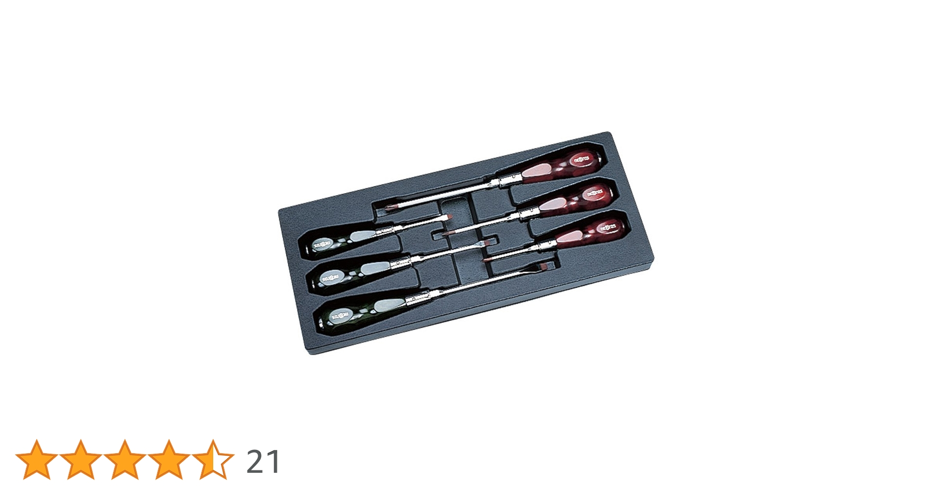 Amazon | 京都機械工具(KTC) 木柄ドライバーセット NTD306