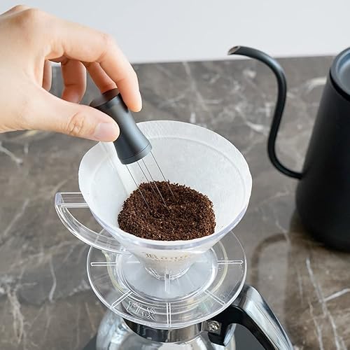 Miniatura 7 de Agitador de café espresso, herramienta WDT de distribución de agujas con mango magnético, herramienta de agitación de café, distribuidor de