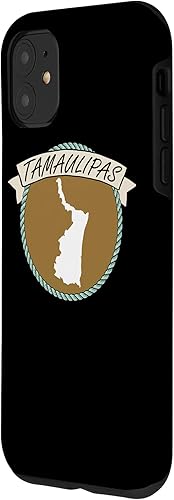 Miniatura 2 de Funda para iPhone 11, diseño de camiseta de Mapa de Tamaulipas