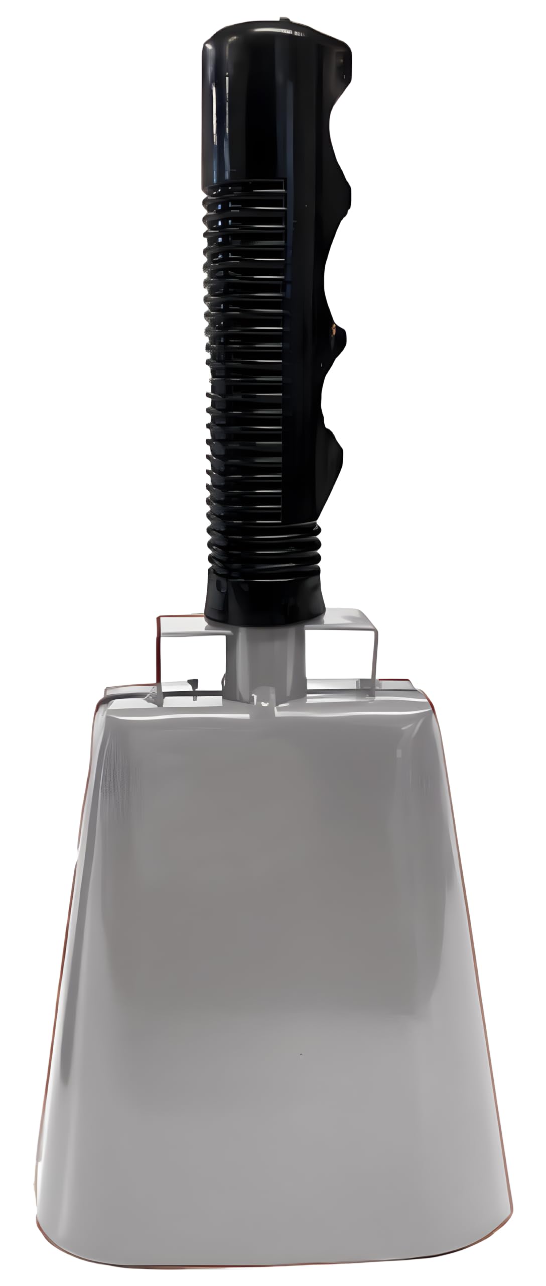 Pack of 24 Bulk Stainless Steel Cow Bell with Handle, Hand Percussion Cow Bells Noise Makers for Sporting Events, Football Games, 8.8 Inches (24 Pcs)