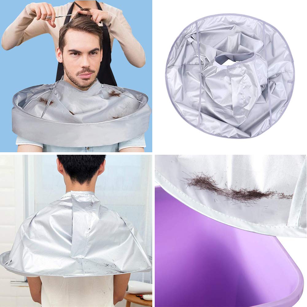 SZHSTC Professional Hair Cutting Cape Foldable Hair Cutting Cloak Umbrella for Salon Barber Adult Special Hair Styling Accessory : Beauty & Personal Care