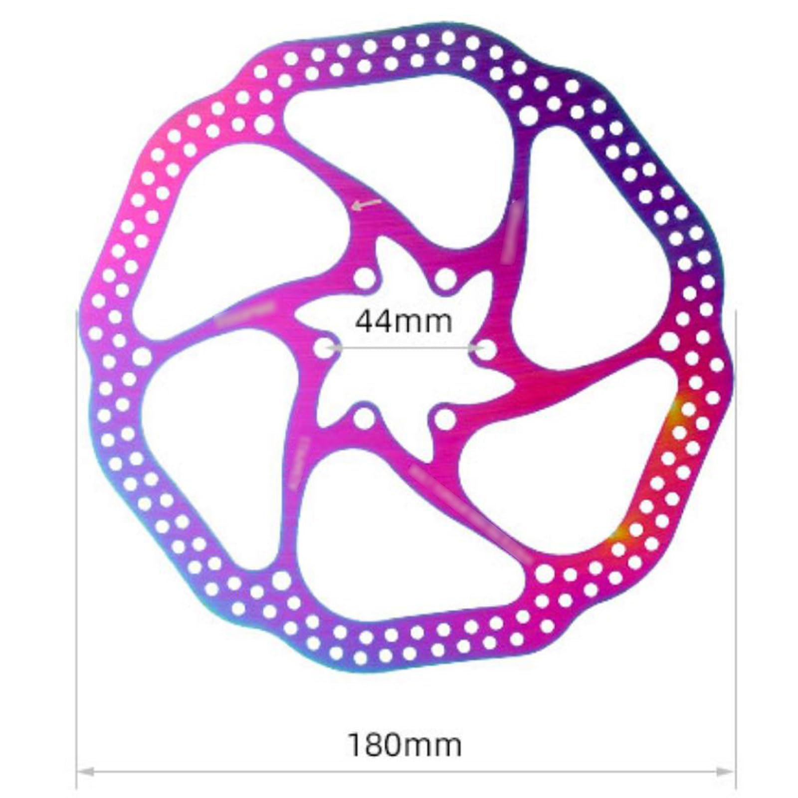 Rotore del freno a disco for bici in acciaio inossidabile, 1 pz | 180mm