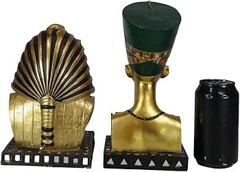 Amazon.co.jp: Ebros Gift 黄金の古代エジプト王朝の王と女王 エジプト