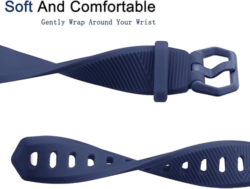 Miniatura 4 de Tobfit Correas de reloj de repuesto para Fitbit Alta, para mujeres y hombres, correas deportivas de TPU blandas de repuesto clásicas para Fitbit