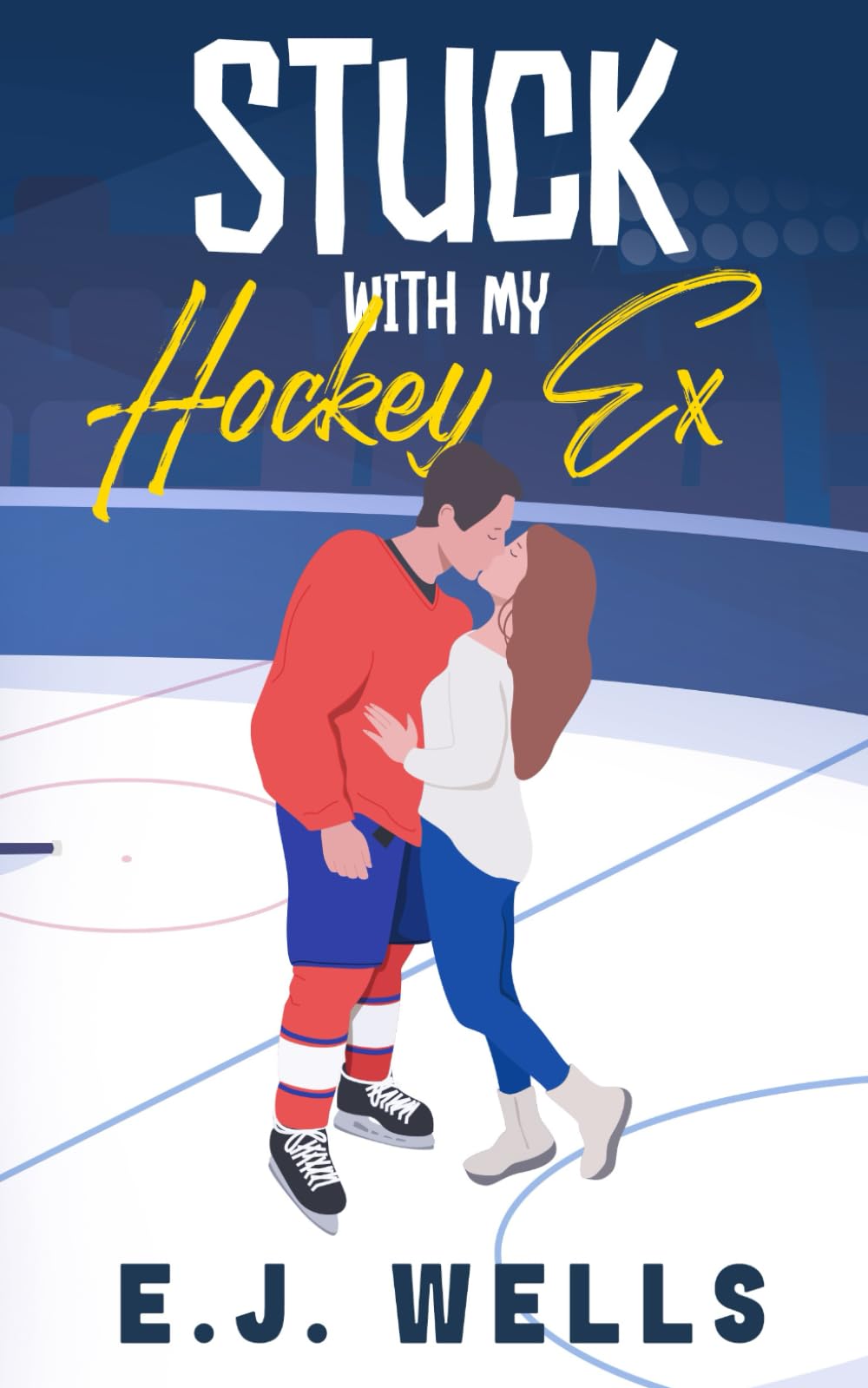 Stuck With My Hockey Ex: A Sweet Enemies To Lovers Romcom