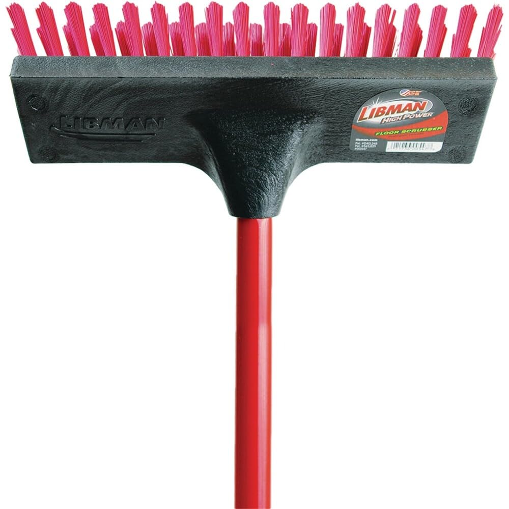 LIBMAN CO 547 Floor Deck Scrub Brush and Handle