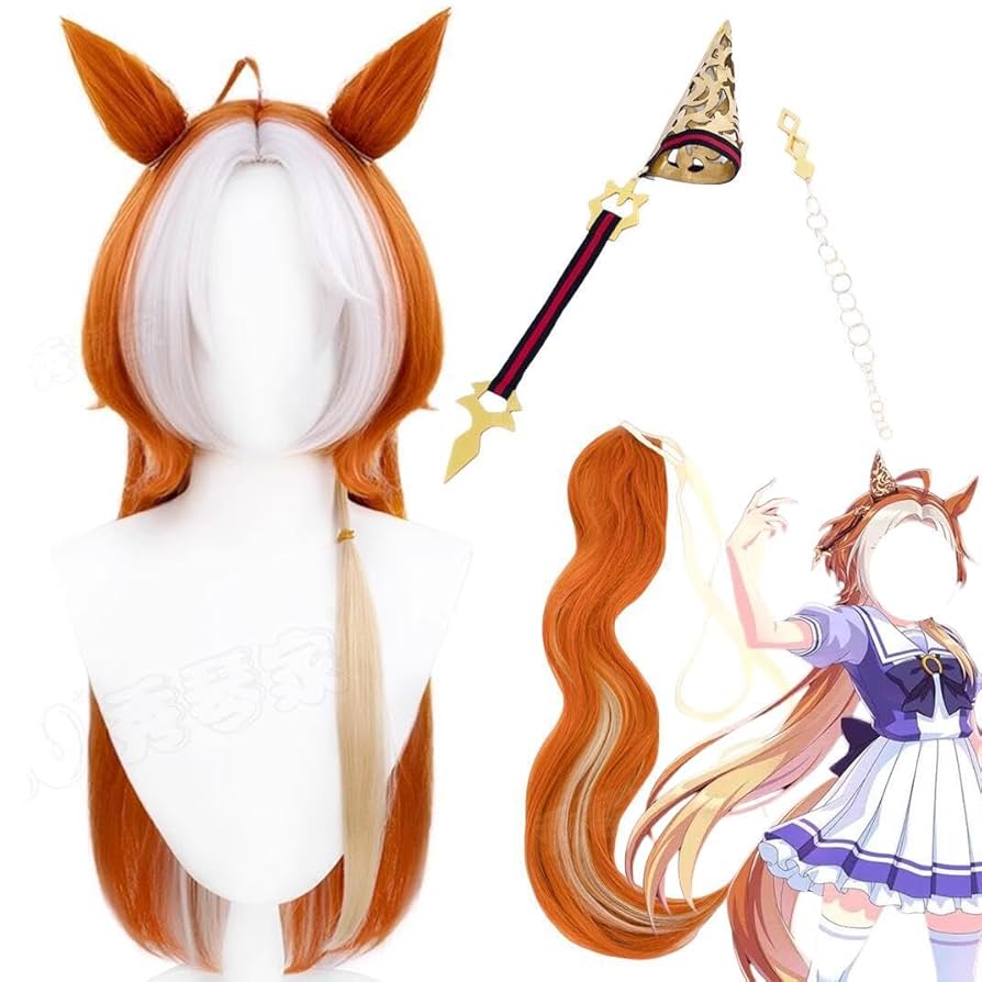 ウマ娘 オルフェーヴル ウィッグ＋髪飾り Amazon.co.jp: ウマ娘 オルフェーヴル コスプレ ウィッグ かつら