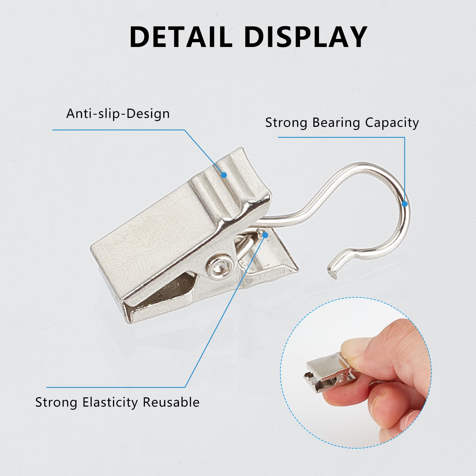 Tenditori Laterali Per Punto Croce Baoblaze | 4 Clip Elastiche Regolabili Con Cinghie, Adatti A Qualsiasi Telaio