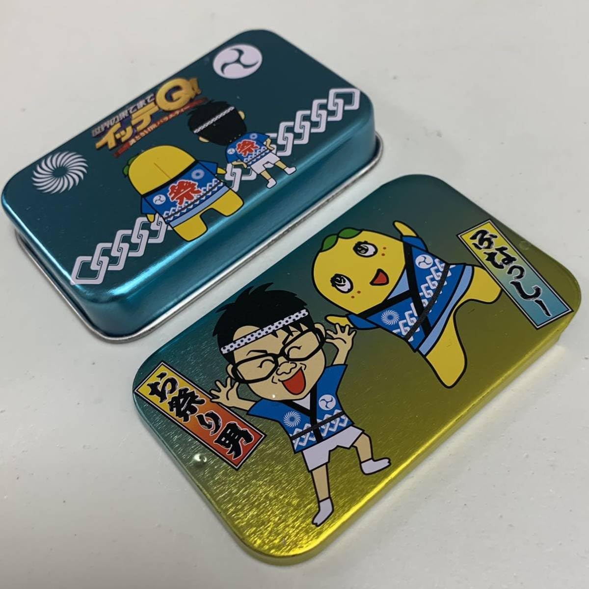Amazon.co.jp: イッテQ お祭り男 宮川大輔 ふなっしー 缶ケース