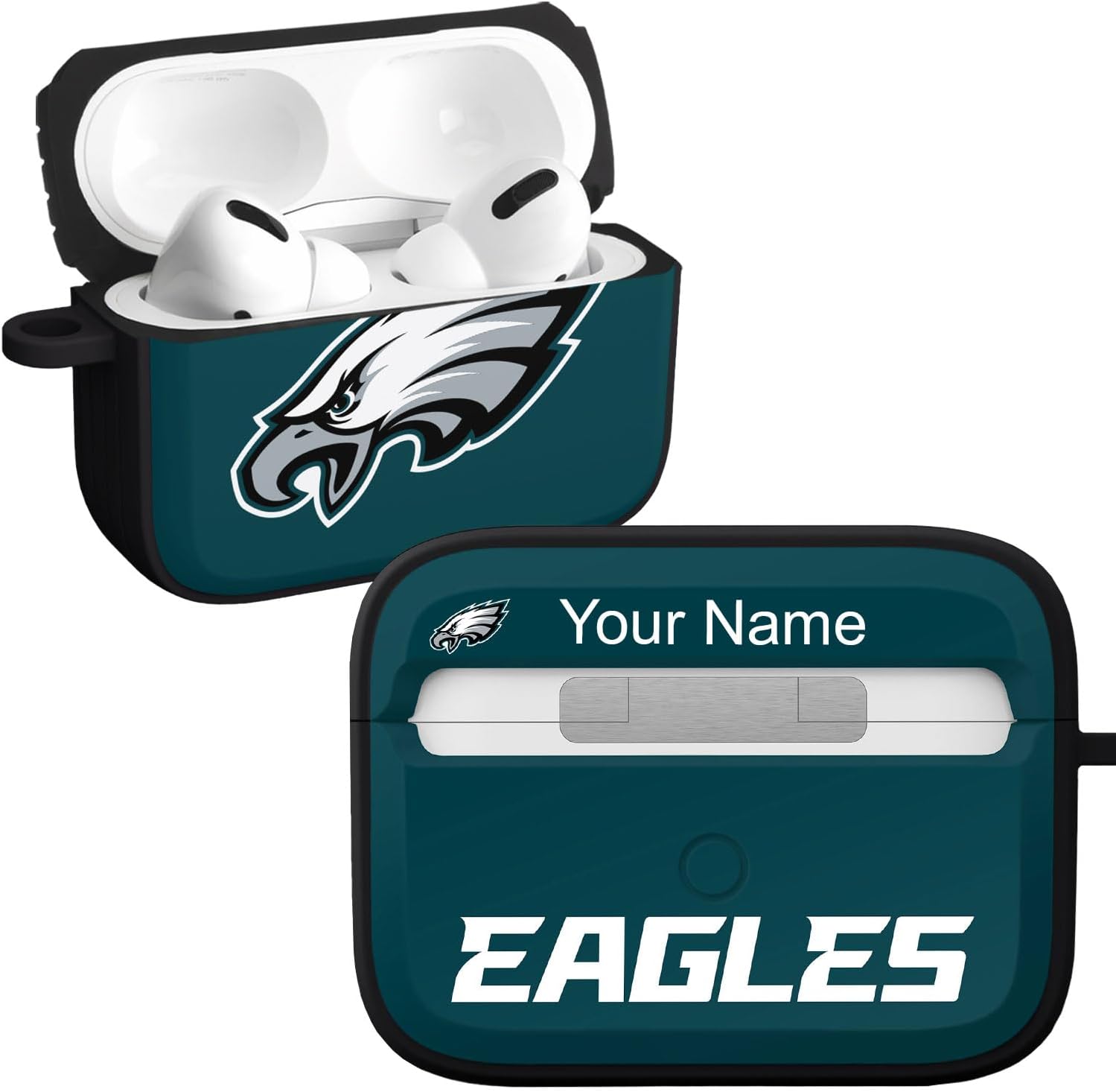Amazon.com: GAME TIME Philadelphia Eagles HDX Custom Name Case Cover ...