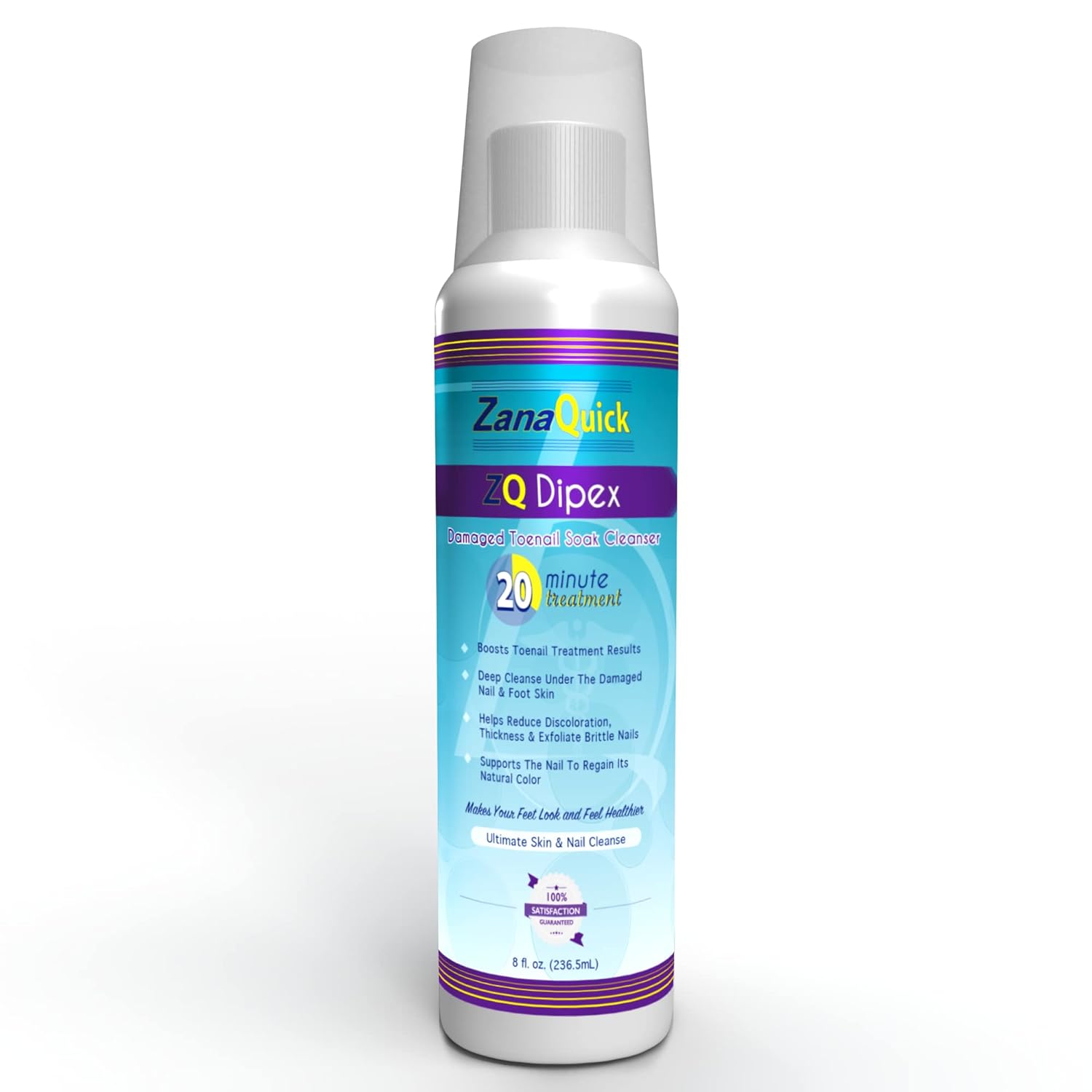 ZanaQuick Nail Soak Dipex Extra Strength Foot Soak For