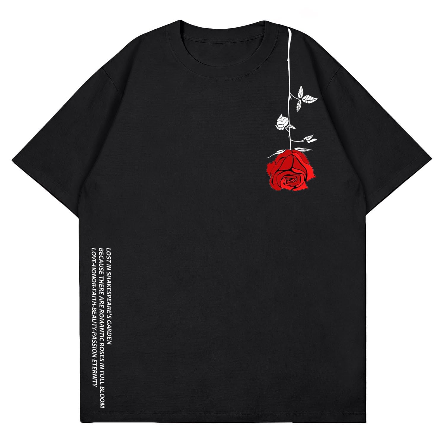 Bealin Mens Graphic Tees Oversized Creative Graffiti Short Sleeve Shirts Summer Casual Rapper Streetwear Y2k Tops Tshirt