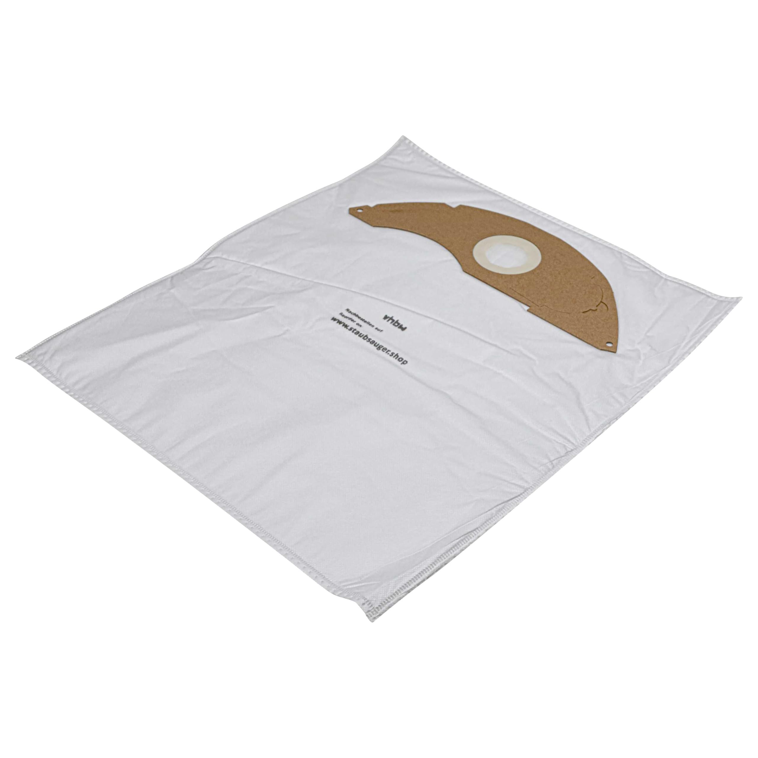 vhbw 10x Sacs compatible avec Kärcher NT 22/1 Ap L | NT 22/1 Ap Te L aspirateur - 42cm x 26,5cm blanc