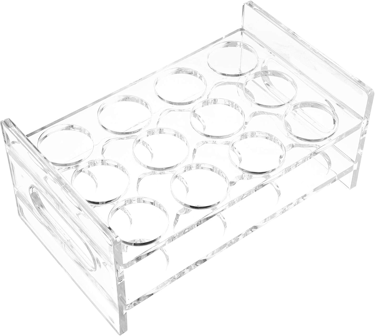 LALAFINA Acrylic Stand Acrylic Shot Glasses Holder Wine Cup Drying Rack