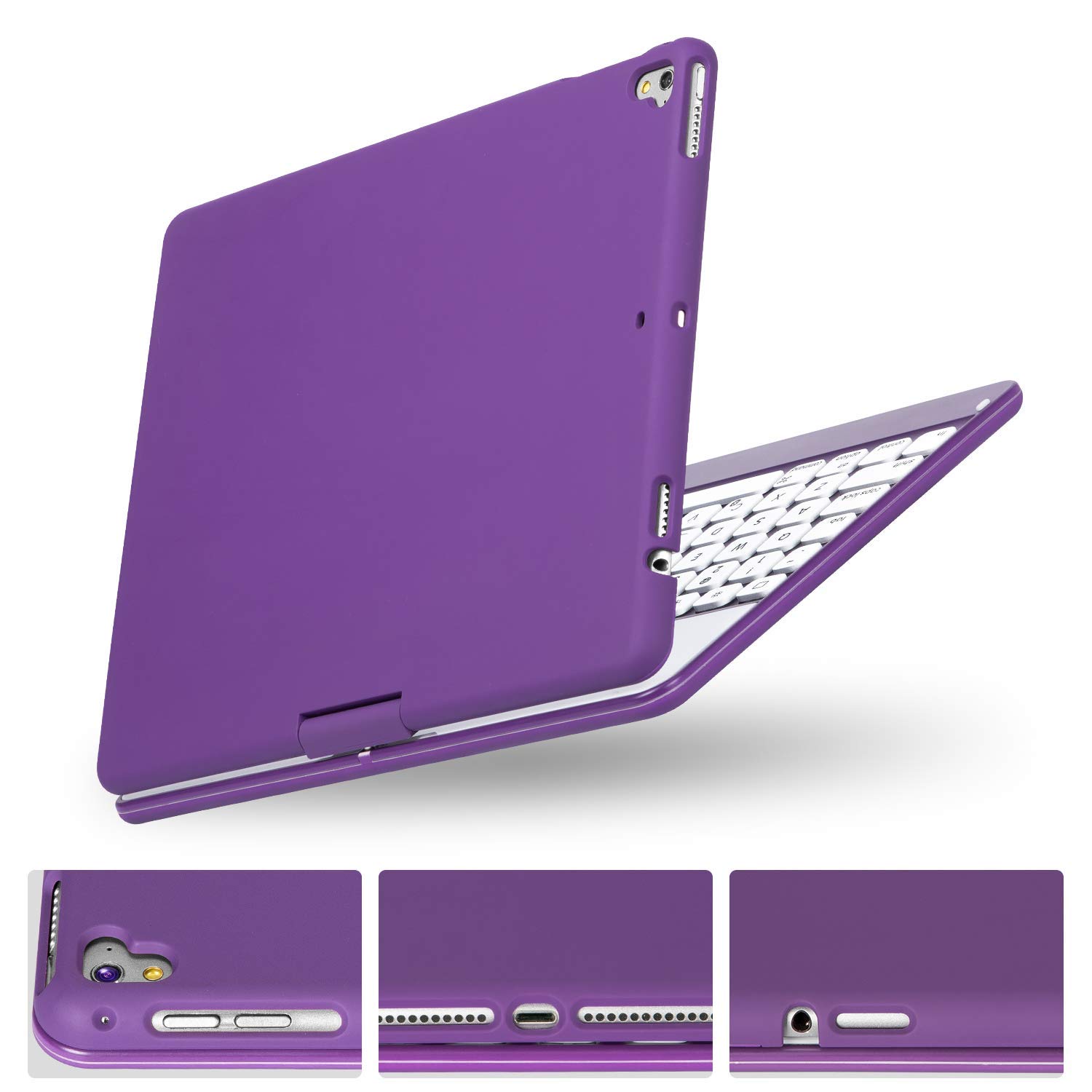 Amazon.co.jp: iPad 9.7キーボード 360度回転式 ipad キーボードカバー
