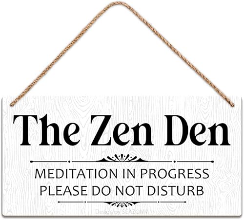 Vista 9 de Zen Room Decor: Sky Above Me Earth Below Me Fire Within Me - Letrero de madera para meditación, arte de pared para estudio de yoga, hogar