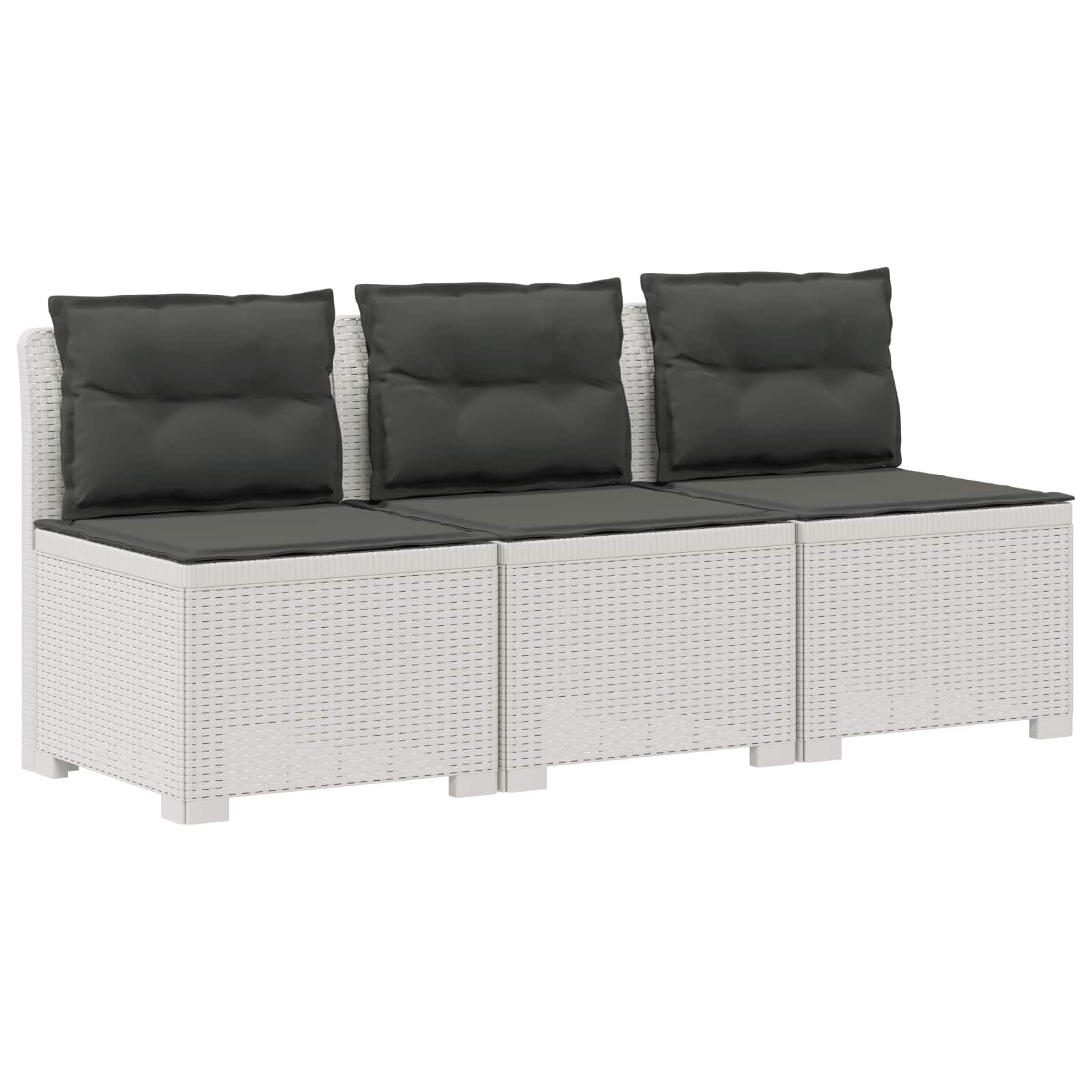Supporto per monitor in legno massiccio di pino, 100 x 27 x 15 cm, bianco | Rialzo ergonomico per monitor per home office e studio con pratico spazio per tastiera.