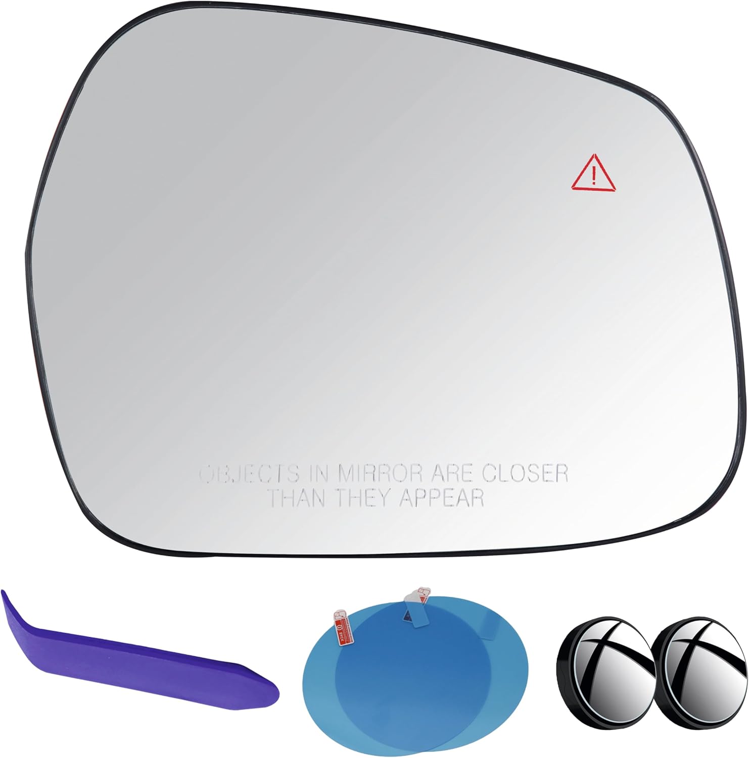 EAP Passenger Side Mirror Glass Compatible with Kia Carnival 2022-2026, Heated 87621R0000 87621R0010