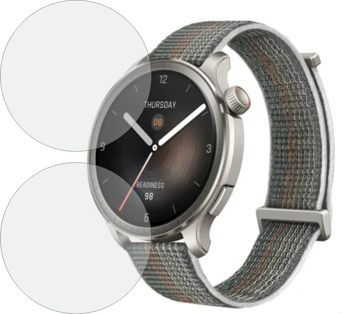 TELTREK Screen Guard for Amazfit Balance Smartwatch Screenguard, Edge to Edge TPU Fiber Film not Tempered Glass Screen Protector for Amazfit Balance (Pack of 2) (B0CN1T6W7Z) Amazon Price History, Amazon Price Tracker