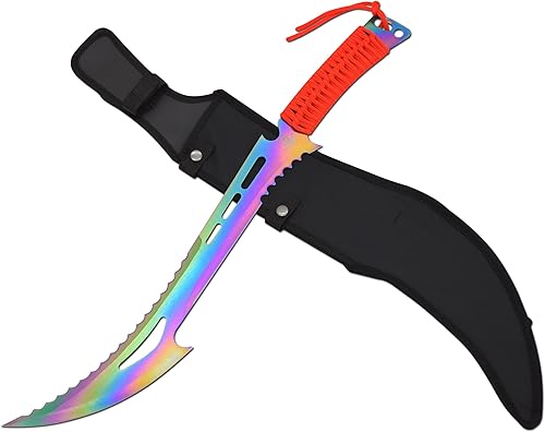 Snake Eye Tactical Fantasy Sword wNylon Sheath Machete Outdoors Camping disponible en Yaxa Costa Rica
