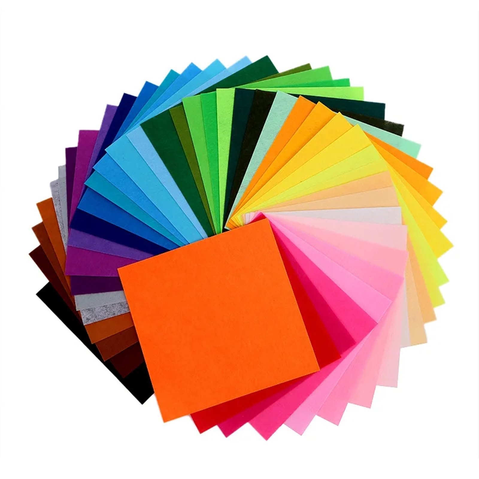 40 Stück weiche Filzstoffbahnen in verschiedenen Farben für DIY Patchwork
