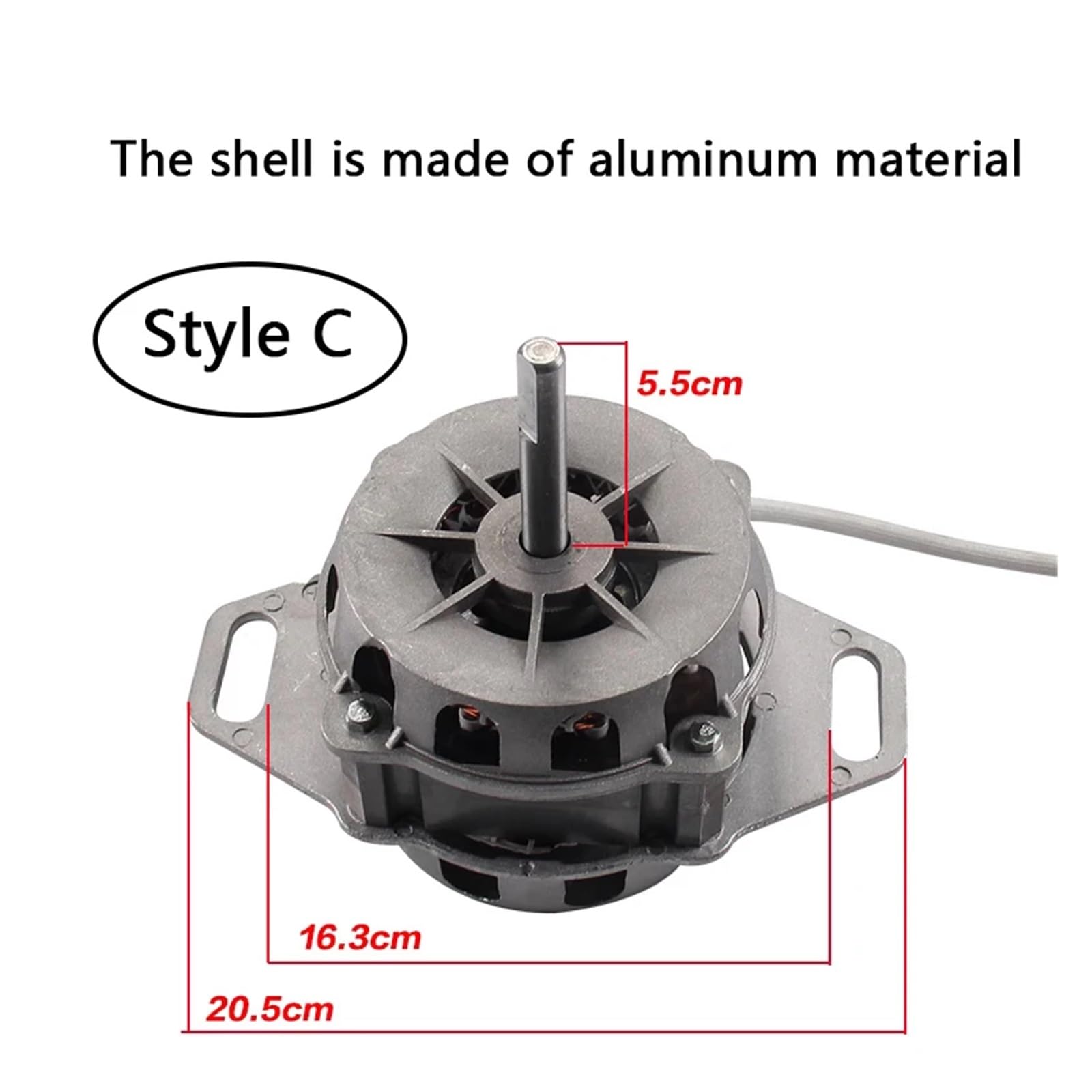 Amazon | 洗濯機純銅線モーター、純銅ダブルベアリング、太軸、180W