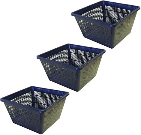 Image Pisces Pond Square Planting Basket 35 x 34 x 26cm -3 Pack Image Pisces Pond Square Planting Basket 35 x 34 x 26cm -3 Pack