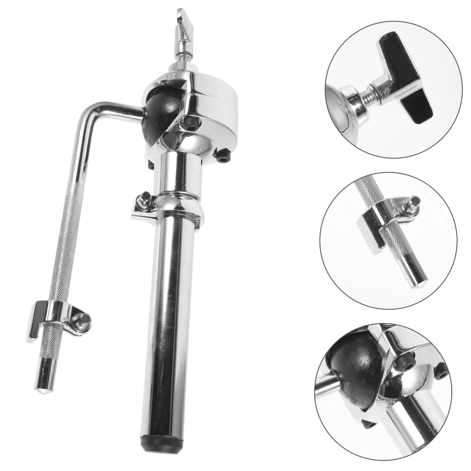 FAVOMOTO Musical Instrument Accessory Drum Stand Tom Drum Bracket Easy to Assemble Lightweight and Portable