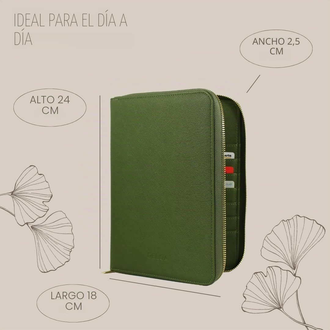 Organizador de Documentos de Viaje Familiar 3 en 1, portadocumentos y Porta pasaportes, Gran Capacidad para Documentos Importantes y Papeles, Polipiel Efecto Saffiano (Topo)