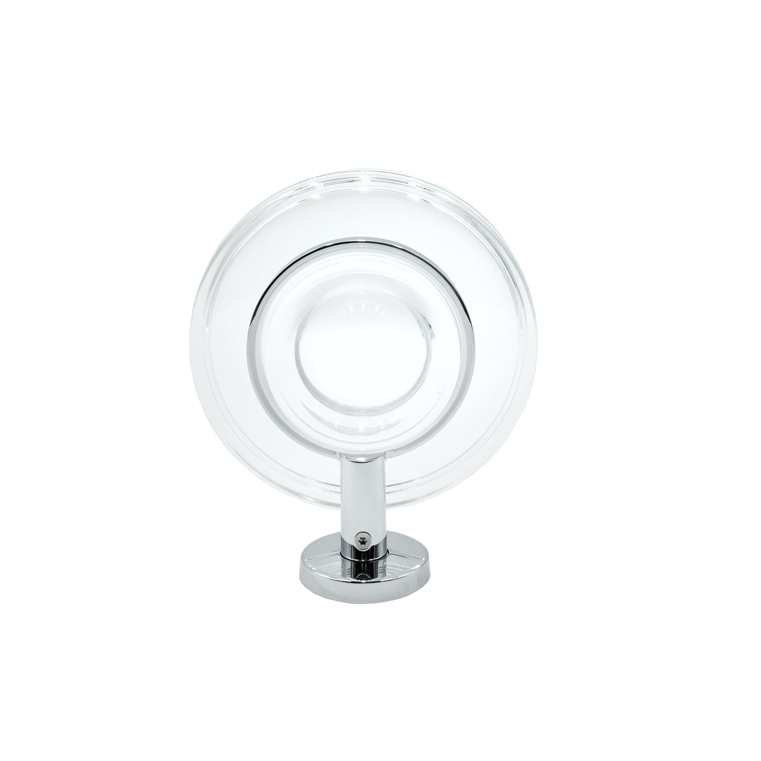 INDA A24110CR03 Jabonera One de Pared, Plateado, L.13 x P.14,4 x H.5 cm