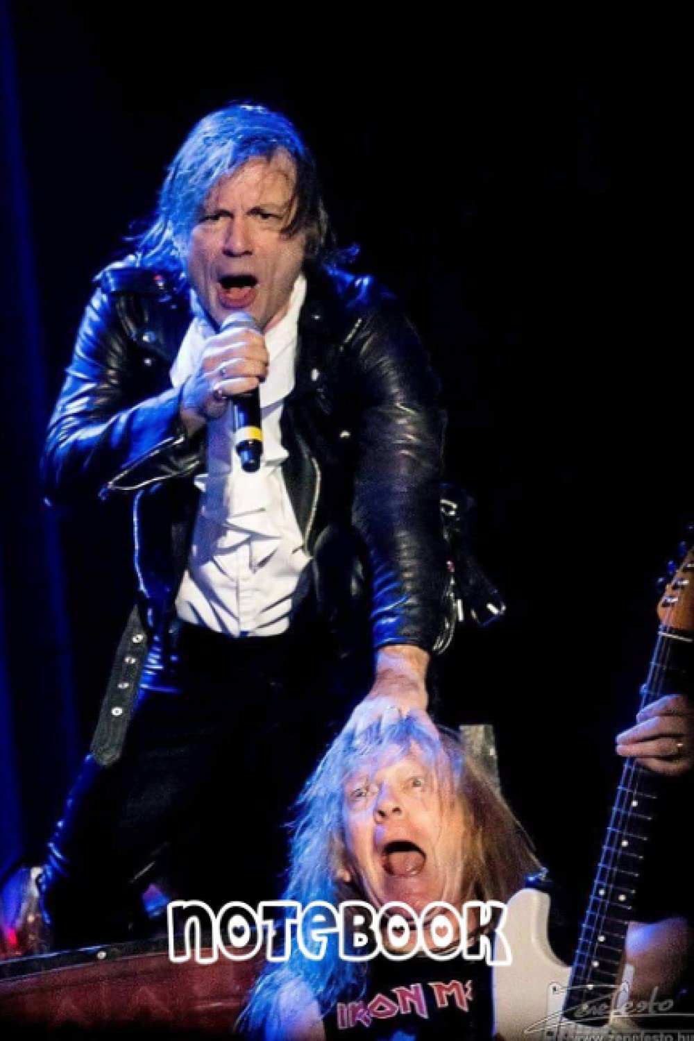 Bruce Dickinson Lined Notebook Composition Journal 100 Pages 6 x 9 inches #674