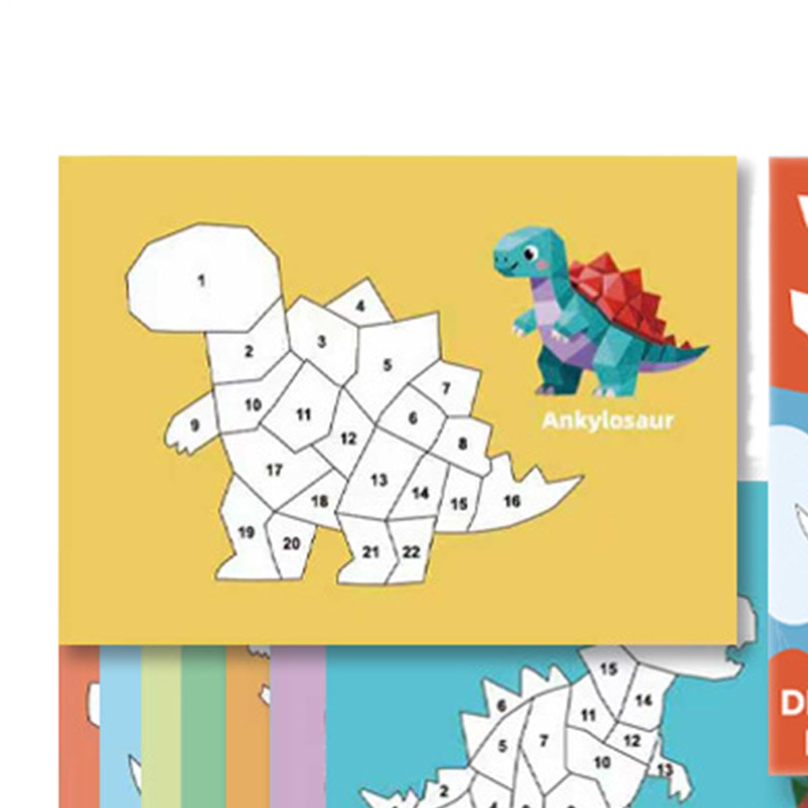 Libro De Pegatinas Infantil De Dinosaurios Y Vehículos – Actividad Educativa Para Viajes En Coche, Avión O Tren, Formato Compacto De 26.5x19.5 Cm, Regalo Para Niños Y Niñas