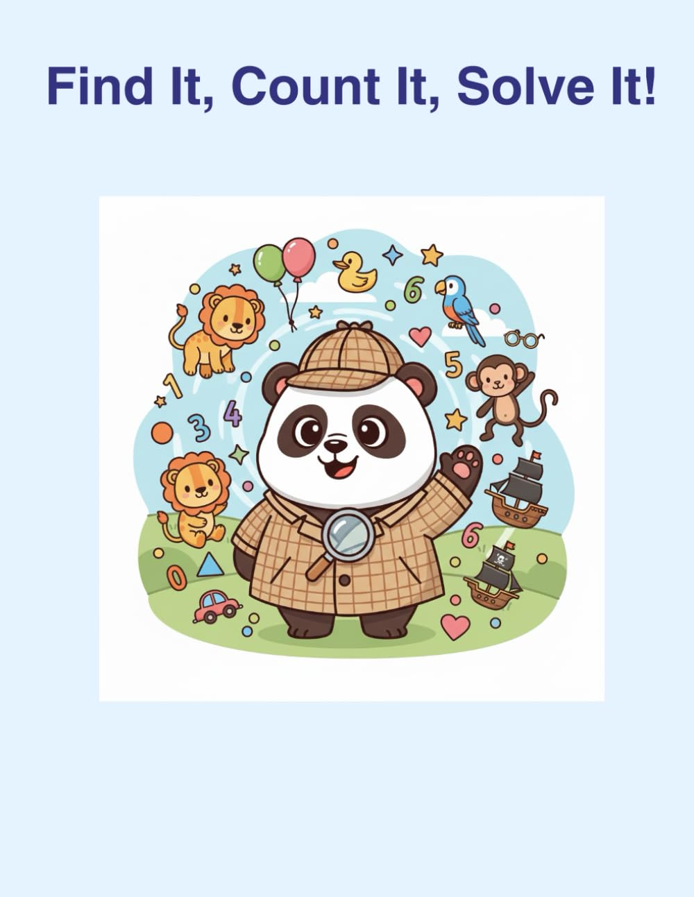 Find It, Count It, Solve It!: A Fun Puzzle Adventure for Curious Kids (Ages 3–6)