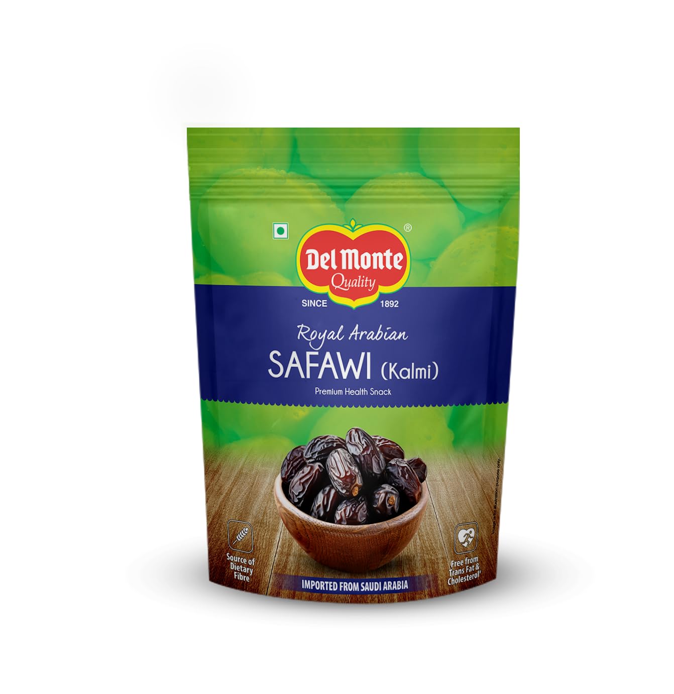 Del Monte Royal Arabian Safawi (Kalmi) Dates 500 g |Premium Safawi (Kalmi) Dates , Khajoor| Rich in Dietary Fibre | Natural and Sweet, No Added Sugar | Imported From saudi Arabia | Dried Fruit | Healthy Snack-image-46