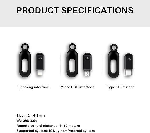 Remote Control Quickly Connect Infrared Wireless Phone USB Interface Small Adapter IR Blasters, Lightning Interface