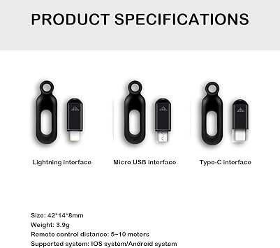 Remote Control Quickly Connect Infrared Wireless Phone USB Interface Small Adapter IR Blasters, Lightning Interface